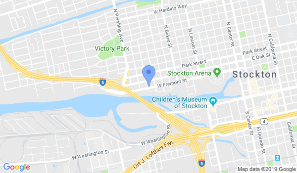 Stockton Jujitsu Academy location Map