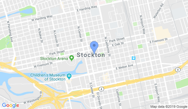 Stockton Tae Kwon DO location Map