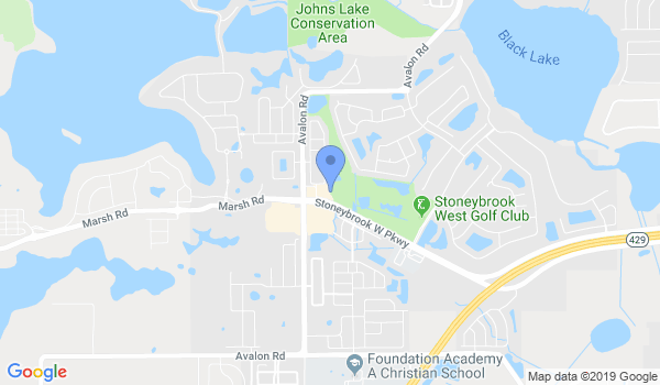 Stoneybrook Karate location Map