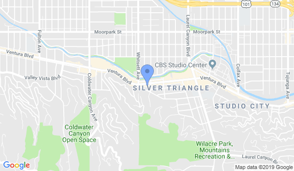 Studio City Martial Arts location Map