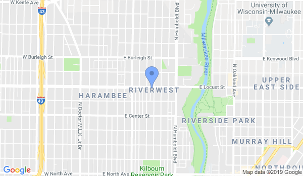 T'Ai Chi Ch'uan Center-Milwaukee location Map