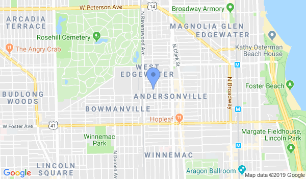 T'Ai Chi in Chicago location Map