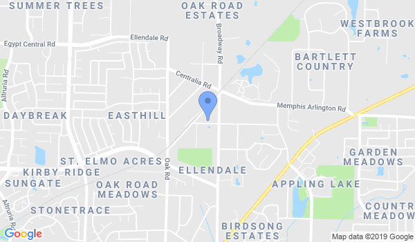 Taekwondo Academy Bartlett location Map
