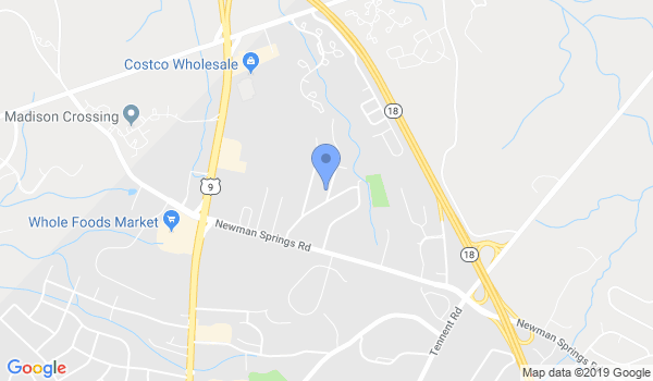 Tae Kwon DO of Morganville location Map