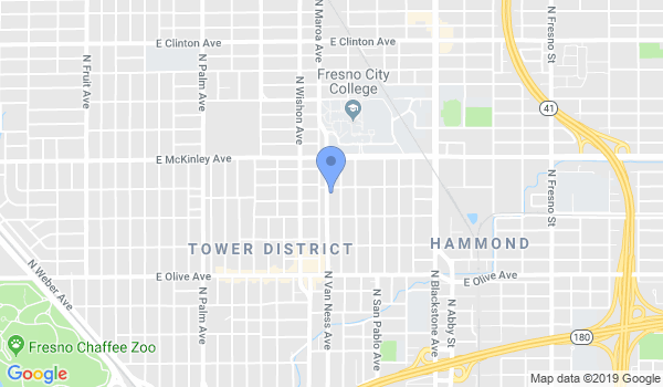 Tai Chi Ctr of Fresno location Map