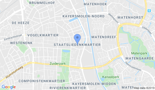 Tai Chi Apeldoorn, Fú Yúan Bron van Geluk location Map