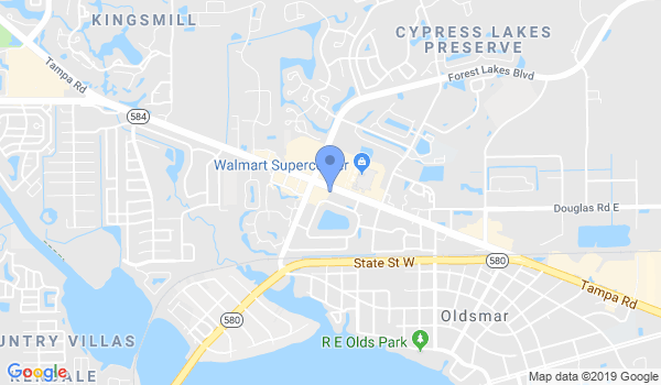 Tampa Kickboxing Academy location Map