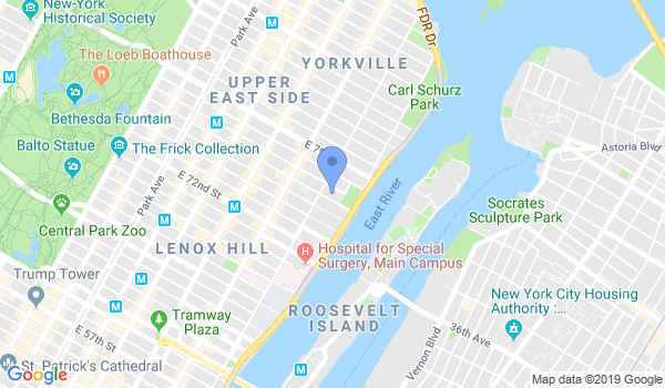 Tiger Strong NYC location Map