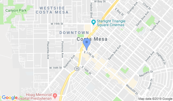 Todd Medina's Fight School location Map