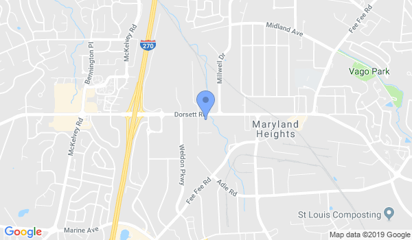 Tracy's Karate Studio location Map