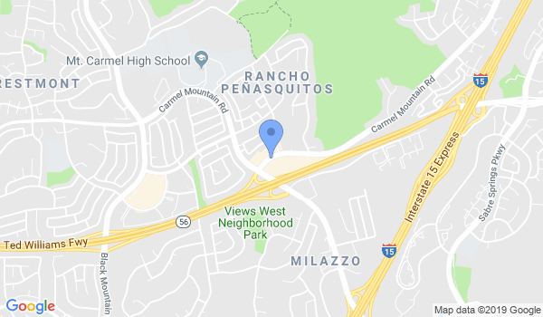 Traditional Martial Arts Center San Diego location Map