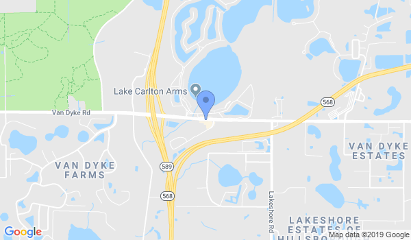 Traditional Taekwondo Lutz, LLC location Map