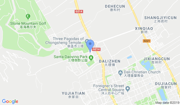 Training courses in China location Map