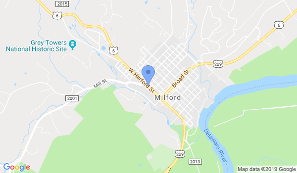 Tristate MMA-BJJ location Map