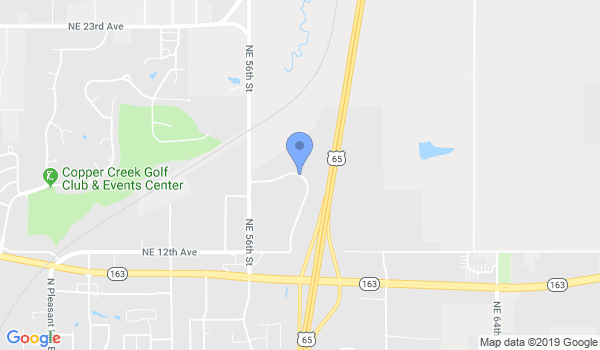 Triumph Martial Arts: Urbandale location Map