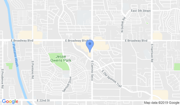 Tucson Kenpo-Jujitsu location Map