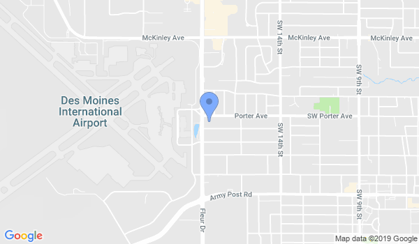 Two Rivers Martial Arts location Map