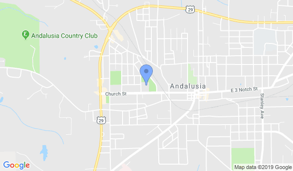 Andalusia-U.S. Yoshukai Karate location Map