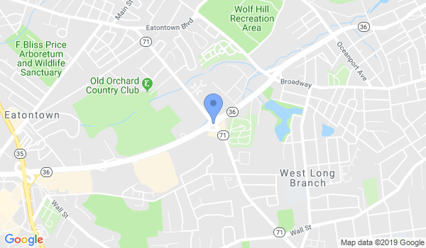 US Taekwondo Center - West Long Branch location Map