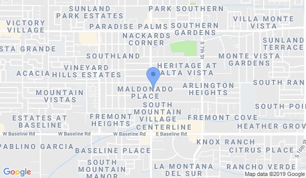 USA Martial Arts location Map