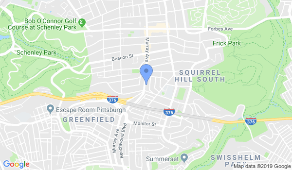 USA Professional Karate Studio location Map