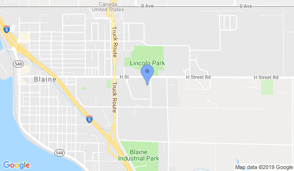 USTA Martial Arts-Blaine location Map
