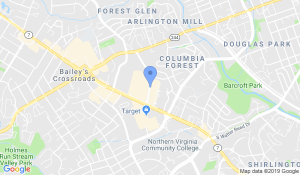 US Tae Kwon Do College location Map
