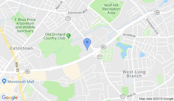 US taekwondo Center location Map