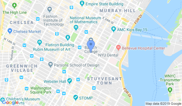 Ultimate Karate USA location Map