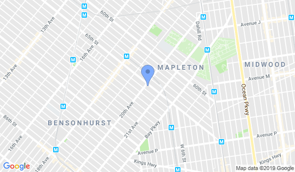 Ultimate Champions Tae Kwon Do 20th Avenue Brooklyn location Map