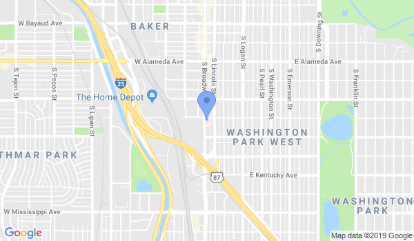 United Studios of Self Defense location Map