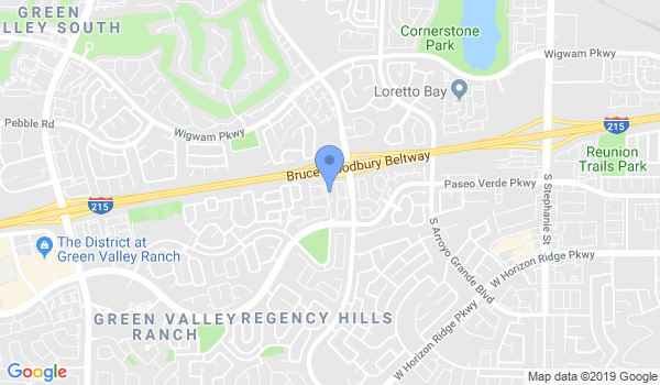 United Studios of Self Defense - Green Valley Ranch location Map