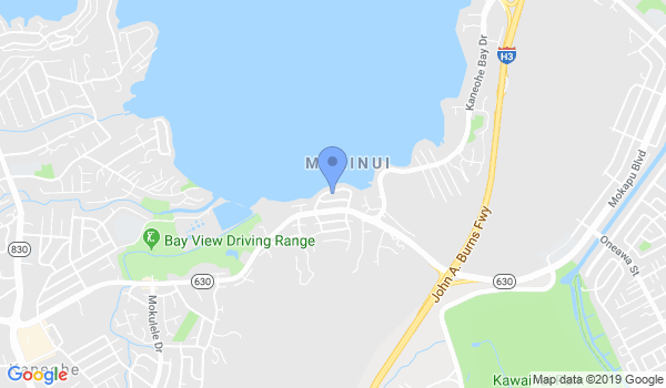 United Goju-kan Karate-do Hawaii location Map