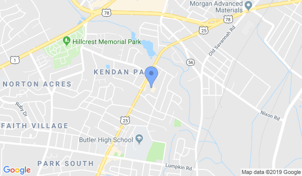 Universal Kempo/Karate Schools location Map