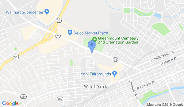 Uta karate west york location Map