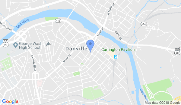 Virginia Hapkido location Map