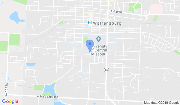 Warrensburg Wing Chun location Map
