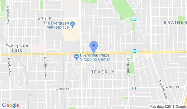 Warrior Institute of Chicago location Map