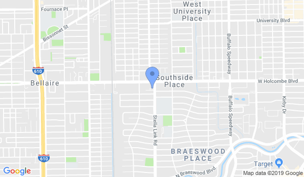 West U Karate Academy location Map