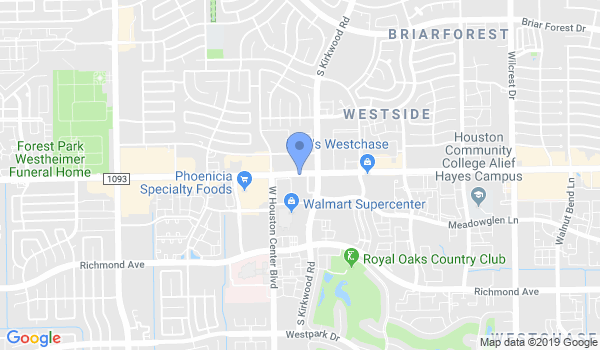 West Houston ATA Martial Arts location Map