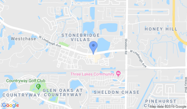 Westchase Impact Martial Arts location Map