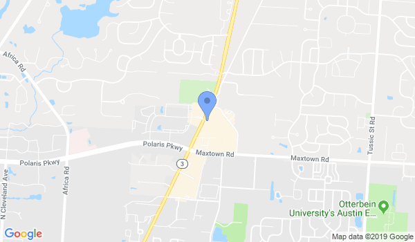 Westerville Taekwondo America location Map