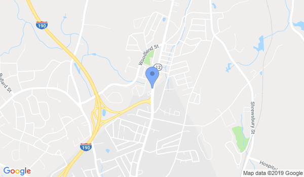 Worcester New Horizon Karate location Map
