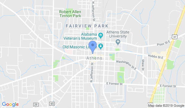 WuDang Martial Arts Centers location Map