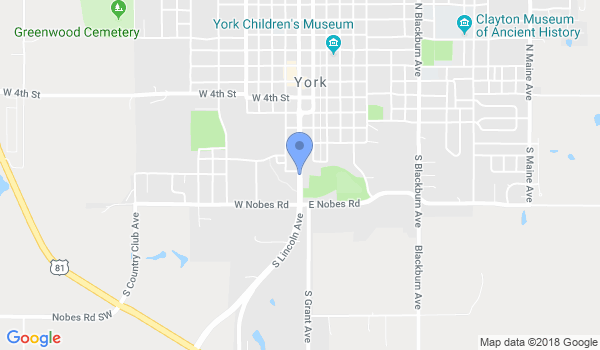 York Family Taekwondo location Map