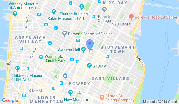 Zenshinkai Aikido of Manhattan: Genshinkan Dojo location Map
