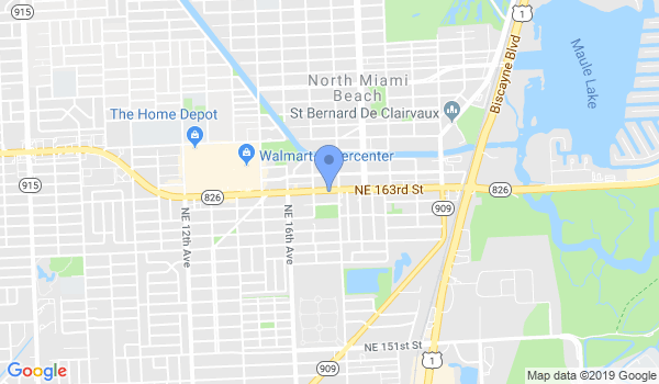 Zion Karate location Map