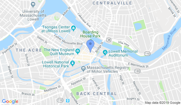 lowell taekwondo location Map