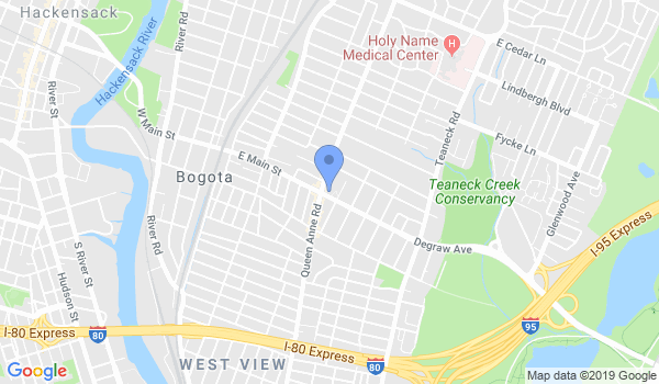 Aikido of North Jersey location Map