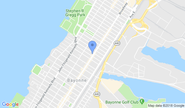bayonne mixed martial arts location Map
